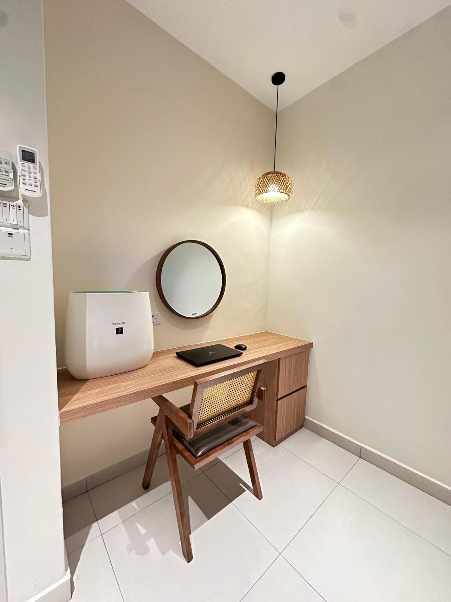 Newly Renovated Comfy Beachfront View At Seri Bulan Port Dickson Extérieur photo
